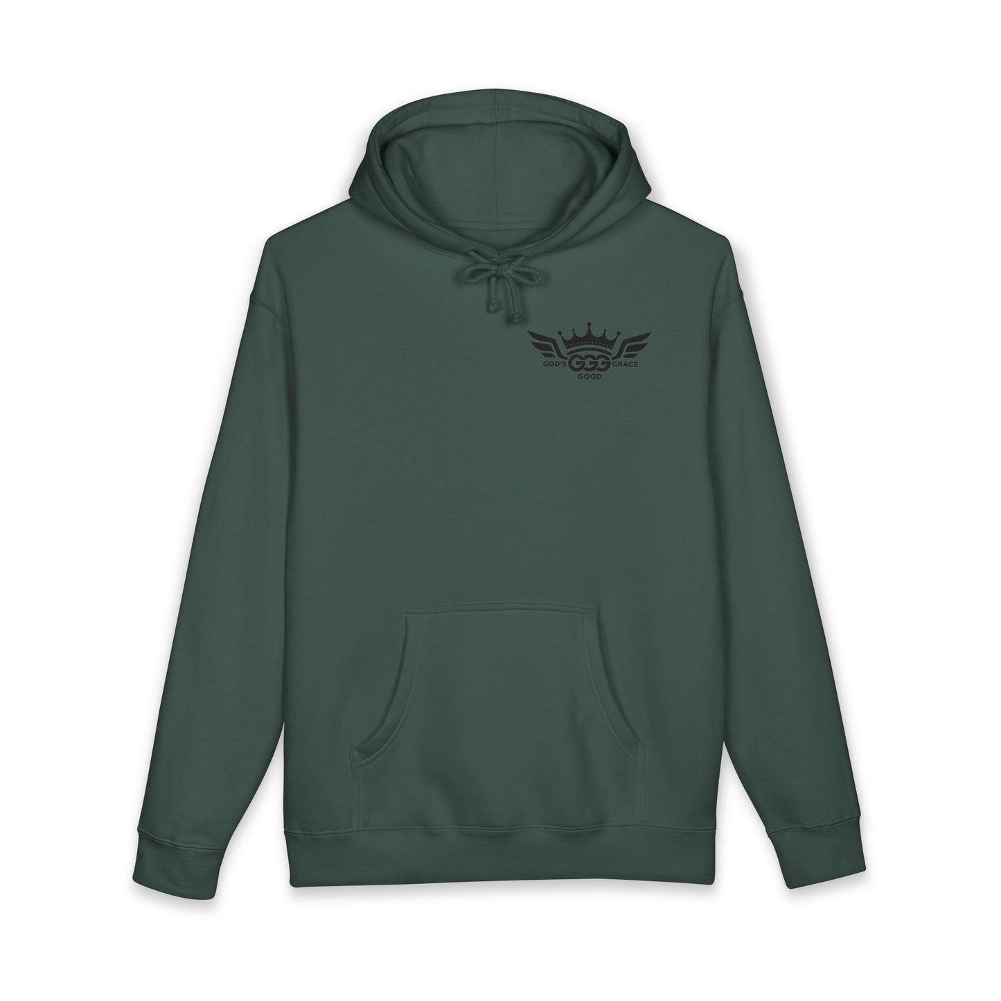 G...y GGG Hustle Crown Hoodie — Minimal Logo Chest Sweatshirt Multiple colors