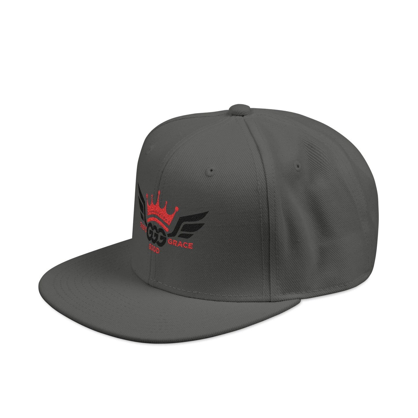O...GGG  EMBROIDERY ..Multiple colors, Mens Red/Black logo Snapback Hat