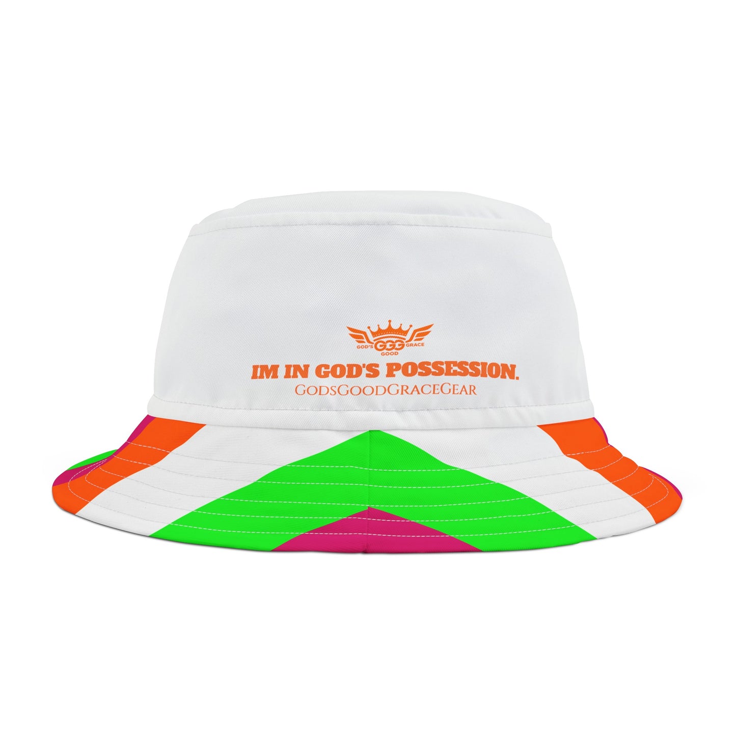 A.............rainbow (representing the Covenant) GGG Bucket Hat