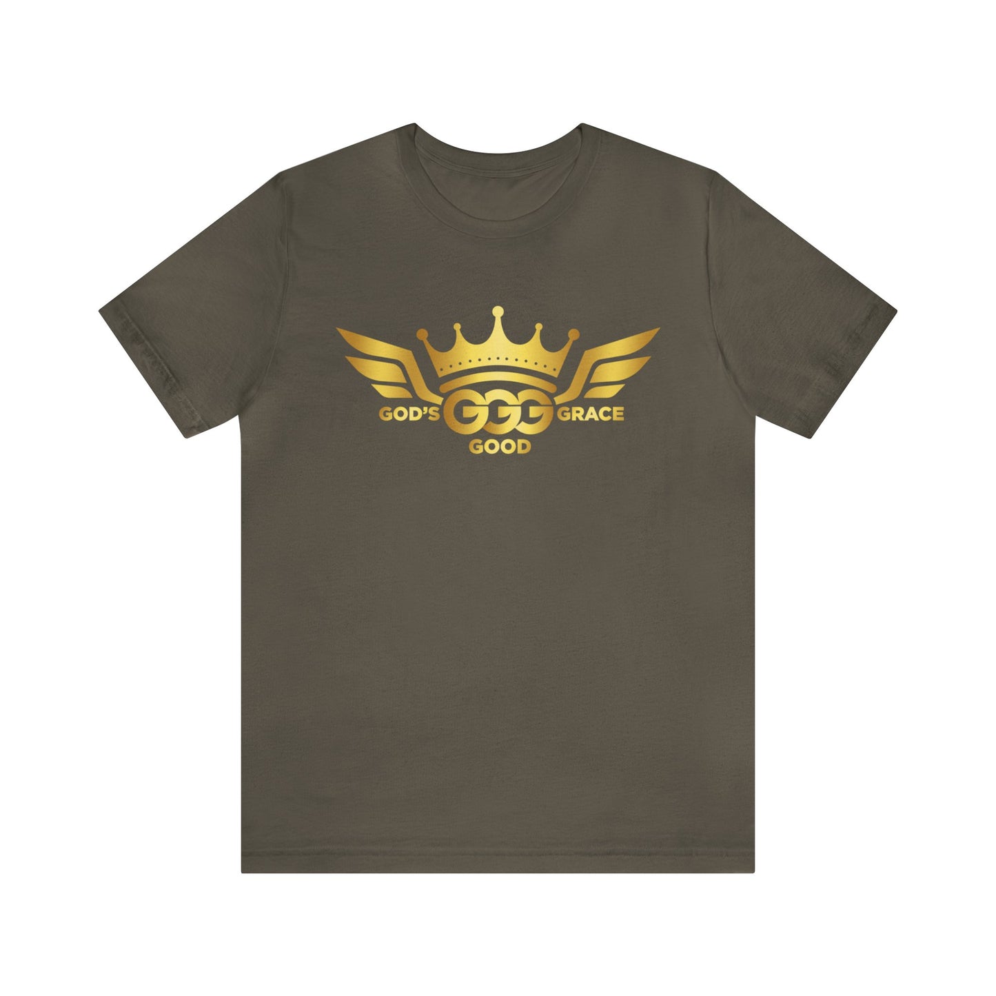 A....GOLD LOGO army Unisex Jersey Short Sleeve Tee