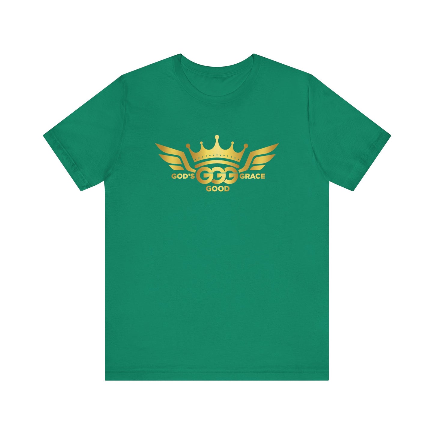 C....GOLD LOGO green Unisex Jersey Short Sleeve Tee