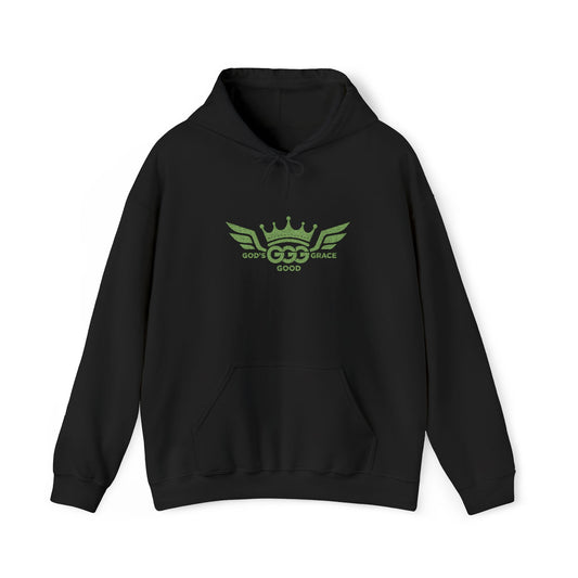 D...Florescent GGG Logo EMBROIDERY cotton Hoodie, Multiple color selection