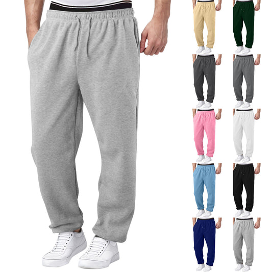 E...Men's Straight-Leg Sweatpants