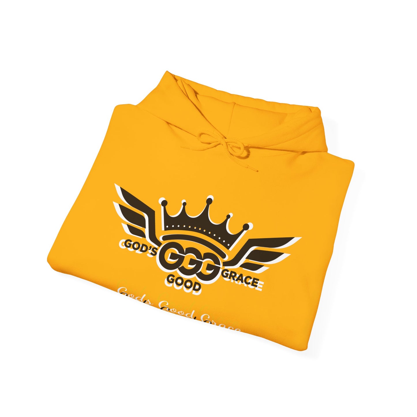 A..................GGG yellow/black Unisex Heavy Blend™ Hooded Sweatshirt