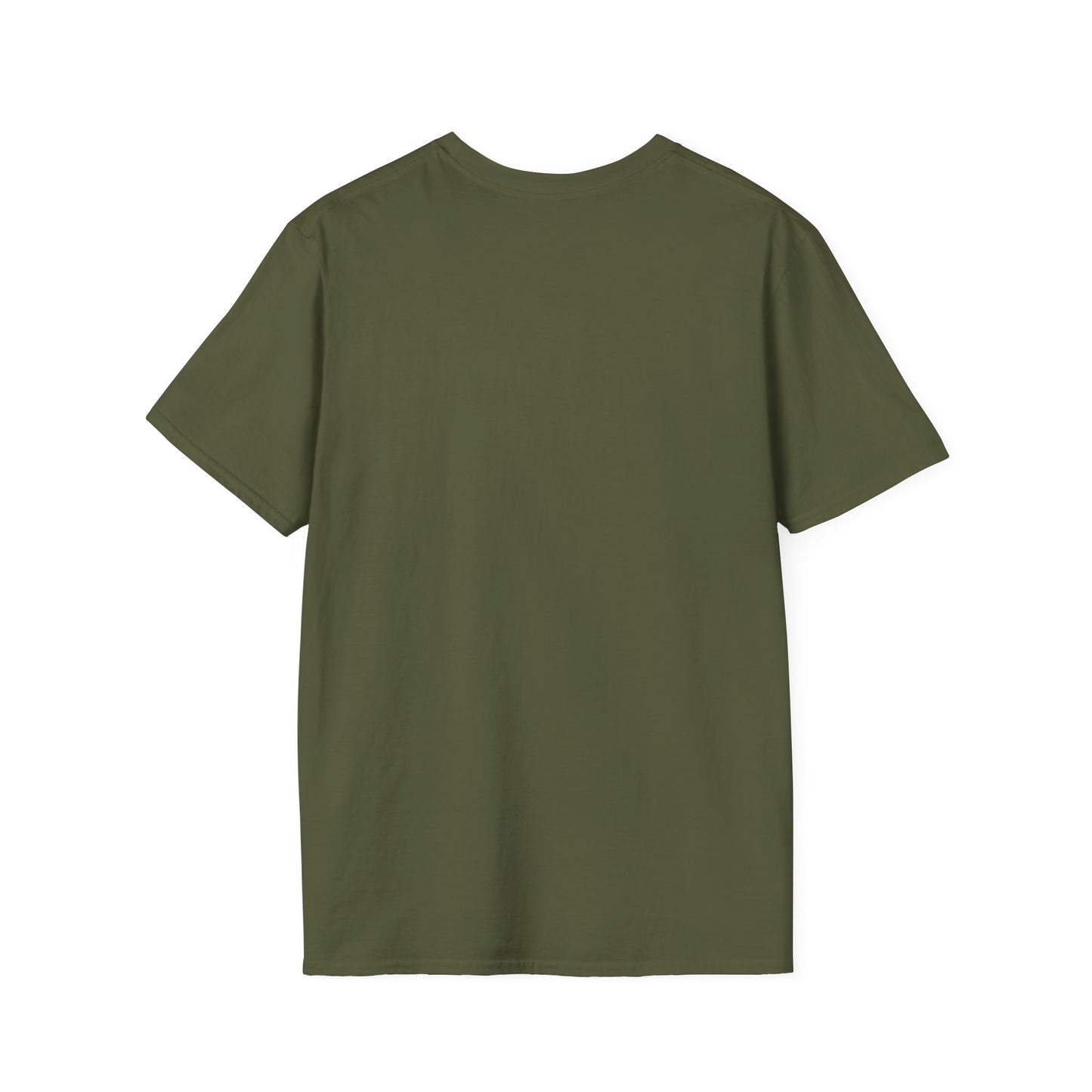 A...GOLD LOGO Army green Unisex SOFTSTYLE T-Shirt