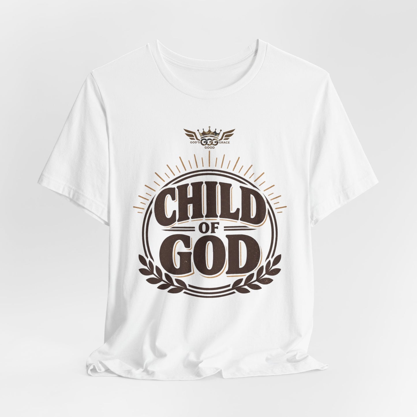 L...GGG d brown design GGG Graphic Tee — Faithwear