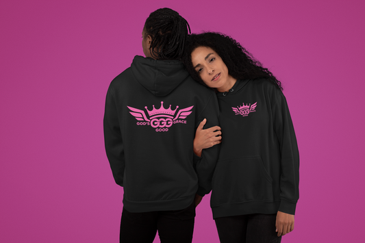 A...PINK LOGO black Unisex Heavy Blend™ Hooded Sweatshirt