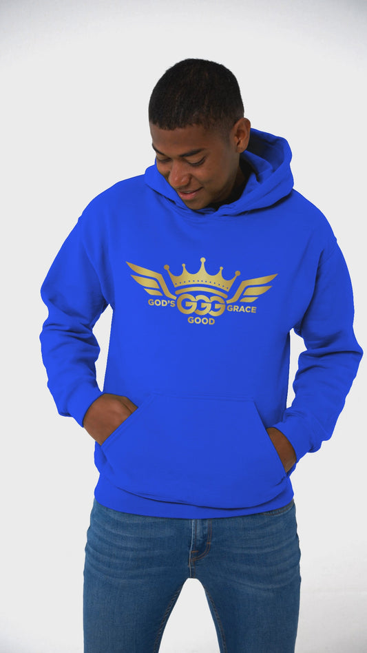 A...GOLD LOGO Unisex Heavy Blend™ Hooded Sweatshirt