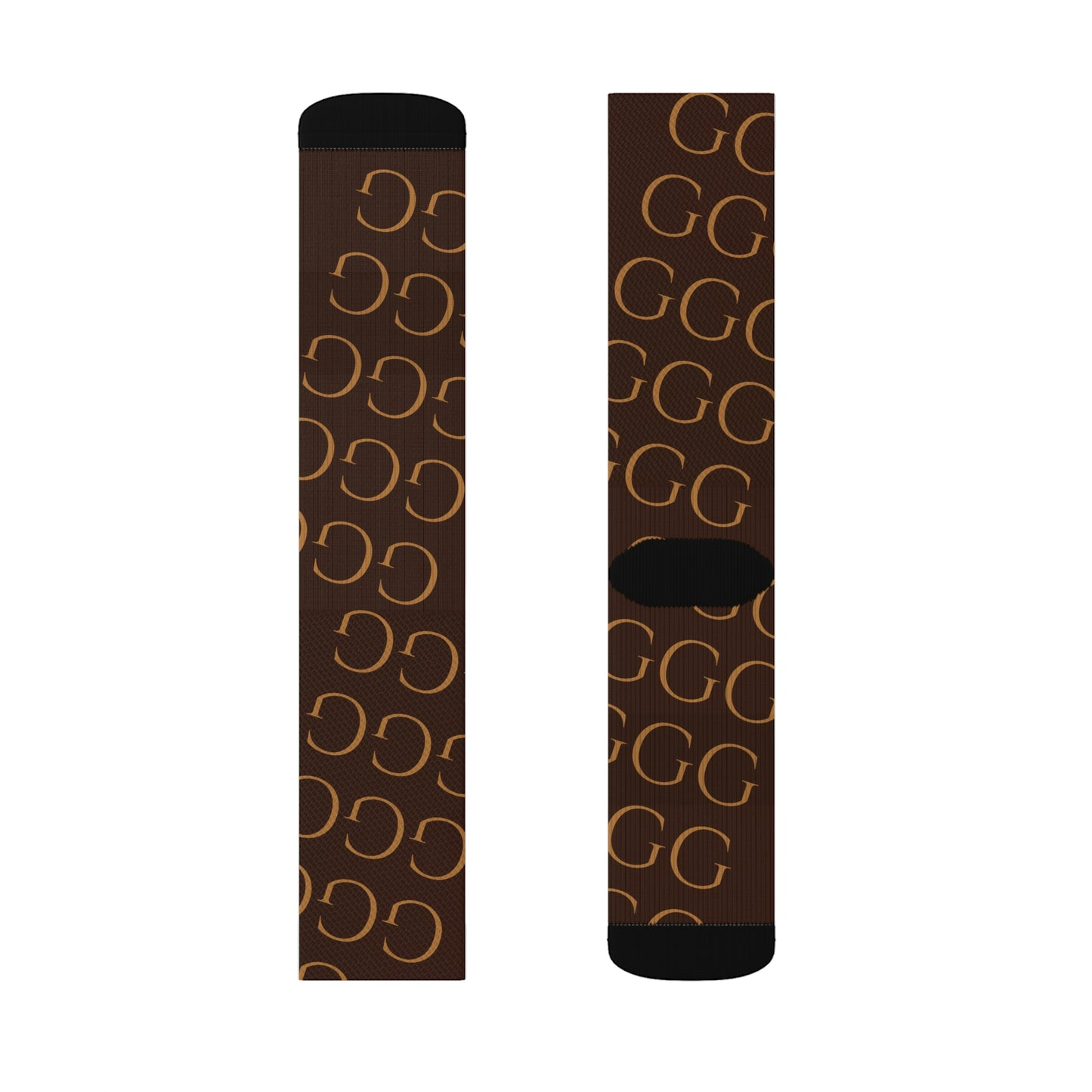 A..brown design WOMENS SOCKS Sublimation Socks (socks tshirt hat SOLD SEPARATELY)