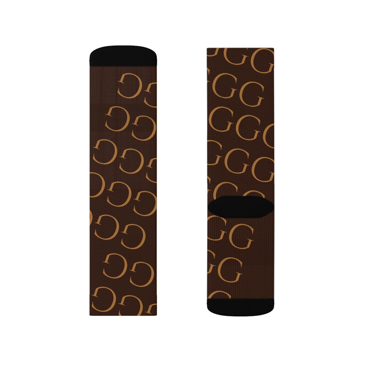 A..brown design WOMENS SOCKS Sublimation Socks (socks tshirt hat SOLD SEPARATELY)